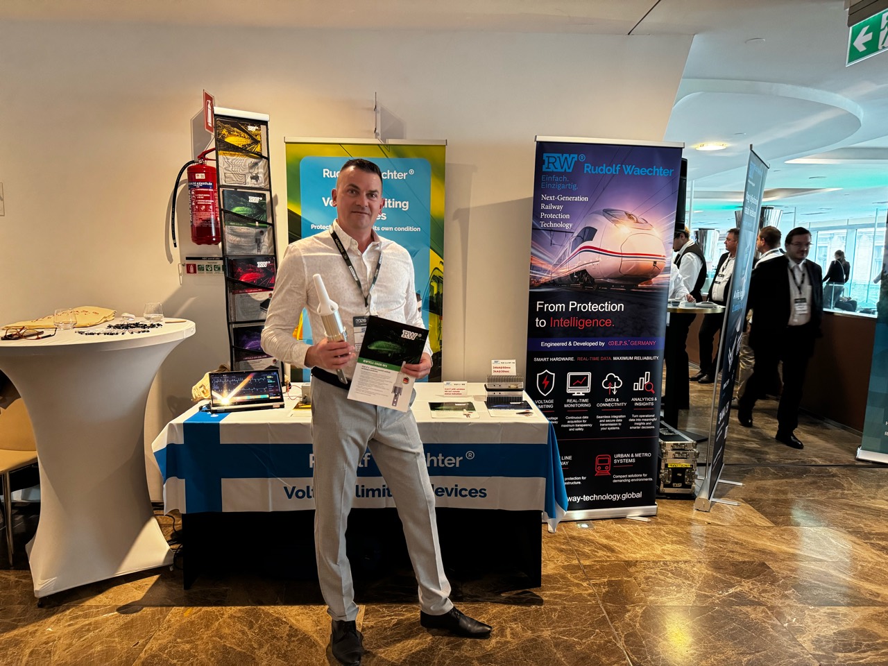 RW product presentation at Magyar Vasút 2026 in Budapest